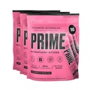 PRIME HYDRATION + sticks Strawberry Watermelon Note 124; Hydration Powder Single Serve Sticks Note 124; Electrolyte Powder On the Go
