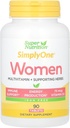 SuperNutrition SimplyOne Multi-Vitamin for Women, 90 Count