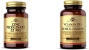 Solgar Zinc Picolinate 22 mg, 100 Tablets - Promotes Healthy Skin - Supports Immune System, Normal T with Vitamin D3 (Cholecalciferol) 250 MCG (10,000 IU), 120 Softgels - Helps Maintain Healthy Bones