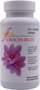 CROCIN RICH - 7, 5 mg Crocin (Key Saffron Active) + Lutein & Zeaxanthin Eye Supplement # 124; Vision, Macular & Retinal Support # 124; Blue Light & Eye Pressure Protection # 124; Klinisk undersøgt Crocin - 60 tabletter