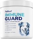 Petheal immunforsvar - Avanceret støtte til hunde med kræft - naturlige ingredienser - Peanut Butter Flavor - APRX. 55 Soft Chews