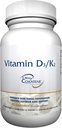 ZYCAL Vitamin D3/K2 Supplement (60 Capsules), Improve Your Bone and Joint Health, Superior Bone Support, Promote Healthy Function, Boost Your Immune System, Non-GMO, Gluten-Free