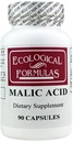 Økologiske formler Malic Acid 600 Mg, White, 90 Count