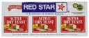 Red Star Nutritional Yeast - Active Dry - .75 oz - Case of 18