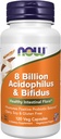 NOW Foods Supplements, 8 Billion Acidophilus & Bifidus, Dairy, Soy and Gluten Free, Strain Verified, 120 Veg Capsules