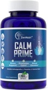Calm Prime Stress Relief Supplement Non- Drowsy Medic124; Mood Support Supplement 124; Mood Boost Medical 124; Vegan Daytime Stress Supplements Calm Aid 124; Stress Vitamin - Ashwagandha, Valerian Root - 60 Greve