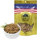Amerikansk Ginseng fra Wisconsin, DOL Amerikansk Wisconsin Ginseng Slices Rootes Root- og / eller Wisconsin (4 Ounce (taske med 1) Lille Root)