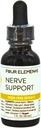 Fire elementer 4E Nerve Support Herbal Tincture Blend, 100% Certified Fresh Organic Herb Extract, 1 FL OZ