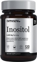 AMALTH Myo- Inositol per serveringskapsler, Hormonbalance og sund ovariefunktion Support (120 kapsler)