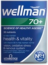 Vitabiotics Wellman 70+ 30 Tabs