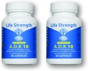 ADK 10 Supplement (180 Greve) - Læge Formulerede vitaminer A1, D3 & K2 (som MK7) for ben sundhed - immunsystem support - Gluten Free, Soy Free, Non- GMO - 90 Kapsler