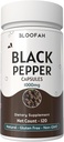 Black Pepper Capsules 1000mg Powder Note 124; Piper nigrum