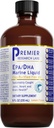 Premier Research Labs EPA / DHA Marine Liquid - Omega 3 Fish Oil Liquid, Omega 3 Liquid Fish Oil Supplement for voksne, Joint, Heart, & Brain Health Support - 8 Fl Oz flaske