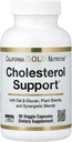 California Gold Nutrition Cholesterol Support med Havre ß- glucan koncentrat, Plant Steroler, Veggie & fordøjelsesblend, 90 Veggie kapsler