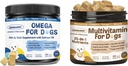 Omega 3 & Multivitamin til hunde Samlet sundhed