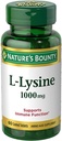 Nature's Bounty L-Lysine 1000 mg Tablets 60 ea (Pack of 12)