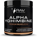 Alpha Yohimbine - Yohimbe Bark Fat Burner, vægttab piller, der arbejder hurtigt - 3. part testet for renhed og potens, 60 kapsler af RAW Synergies