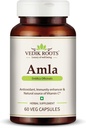 Amla kapsler 100% Økologisk Immunitet Enhancer Natural Source of Vitamic C Herbal Supplements (60 kapsler) (pakke med 1)