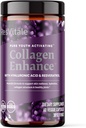 ResVitále Collagen Enhance - Beauty Supplement with Hyaluronic Acid & Resveratrol - 60 Capsules