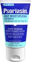Psoriasin Deep Moisturizing Salve - 2% Coal Tar - Stopper Psoriasis Kløe, Skalering, Rødme - 4.2 oz