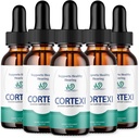 (Officiel) Cortexi Tinnitus Behandlingshørelse Support med Chrom, Grape Seed, Astragalus, Maca Root - Cortexi Hearing Support Drops Supplement Cortexi Tinnitus Behandling for Ringende Øre (10oz)