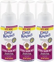 Little Remedies Sterile Baby Saline Nasal Mist, Safe for Newborns to Relieve Stuffy and Dry Noses, 3 Fl Oz, Pack of 3