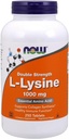 Now L-Lysine 1000 mg Double Strength,250 Tablets