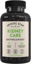 Crystal Star Kidney Care (60 Capsules) – Herbal Supplement for Kidney Cleanse, Detox & Support - Stone Root, Gravel Root & Hydrangea Root - Non-GMO