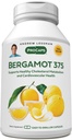 ANDREW LESSMAN Bergamot 375mg - 60 Capsules - High Potency, Standardized Extract. No Additives. Small Easy to Swallow Capsules