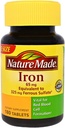 Nature Made Iron 65 mg Tablets 180 ea (Pack of 3)