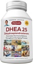 ANDREW LESSMAN DHEA 25 mg - 120 kapsler - Den mest abundant produceret hormon i Body- Dehydroepiandrosterone (DHEA). Understøtter sund Hormone Syntese, Metabolisme, Balance. Ingen tilsætningsstoffer