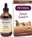AMBER NATURALZ Petizol Simply Comfort Herbal supplement til hunde, fugl, kanin Note 124; Support til lejlighedsvis ubehag og normal kropstemperatur