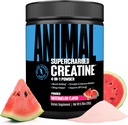 Animal Supercharged Creatinine Powder - Forstørret Creatinine Monohydrat Forbedret med betain vandfri, PurpleForce & Senactiv, Styrke, Endurance, Muskel Inddrivelse for mænd og kvinder - Watermelon, 300g