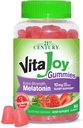 21. Century Healthcare VitaJoy Extra Strength Melatonin 10 mg Gummies, Strawberry, 60 Count, Red, 0,43 pounds, (pakke med 1)