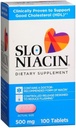 Slo-Niacin 500 mg Tablets 100 Tablets (Pack of 3)