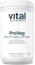 Vital Nutrients ProVeg Organic Pea Protein 524g | Vegan Pea Protein Powder | 23g Protein per Serving | Natural Vanilla Flavor | Gluten, Dairy, Soy Free | Non-GMO | 16 Servings