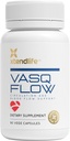 Xtendlife VasQFlow Nitric Oxide Booster - for Circulation, Blood Flow, Heart & Muscle Support-with Red Spinach Extract & Aged Garlic - 1 Month Supply (90 Count)