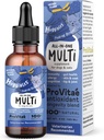 All- in- One Multi Liquid Multivitamin til hunde og katte - Dagligt tillæg med fordøjelsesbesvær, Immunitet, Allergi & Hud & Coat Support, Mobility Support - Antioxidant Blend for Longevity, 4oz