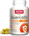 Jarrow Formulas Quercetin 500 mg - 200 Veggie Caps - Supports Antioxidant Status, Cardiovascular Health & Immune Health - 200 Servings