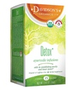 Davidsons Organics, Ayurvedic Infusioner, Detox, 25-tal Tea Bags Pakning á 6