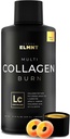 Premium flydende kollagen til kvinder vægttab & skønhed w. Hyaluronsyre, biotin, L-carnitin, Apple C Vincitol - Ultra Pure Multi Collagen Protein Skud drikke + hår & hud flydende vitaminer - Colageno