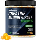 Creatinmonohydrat 5000mg Supplement Gummies - med L- Taurine betain Vandfri Alpha- GPC BCAA 2: 1: 1 - Sugar- Free Gluten Gratis for mænd Kvinder