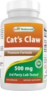 Bedste Naturals Cat 's Claw Capsule, 500 mg, 240 Greve