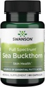 Swanson Full Spectrum Sea Buckthorn 400 Milligrams 60 Capsules