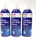 CVS Instant Cooling Itch Relief Spray Hydrocortison 1% Intensiv terapi 3 Oz (3 Pack)
