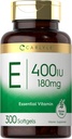 Carlyle Vitamin E Softgel Kapsler 400 IE