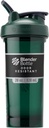 BlenderBottle Shaker Flaske Pro Series Perfekt til Protein Shakes og Pre Workout, 28-Ounce, Full- Color Green