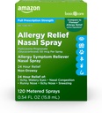 Basic Care 24- Hour Allergy Relief Nasal Spray, Fluticasonpropionat (Glucocorticoid), 50 mcg Per Spray, Fuld præsentationsstyrke, Non- Drowsy, 0,54 fl oz (pakning med 1)