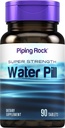 Piping Rock Water Pill for mænd og kvinder; 90 tabletter; Super Strength Supplement 124; Vegetar, Non- GMO, Gluten Free