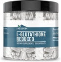Earthborn Elements L-Glutathione Reduced, Pure & Undiluted, No Additives (200 Count)